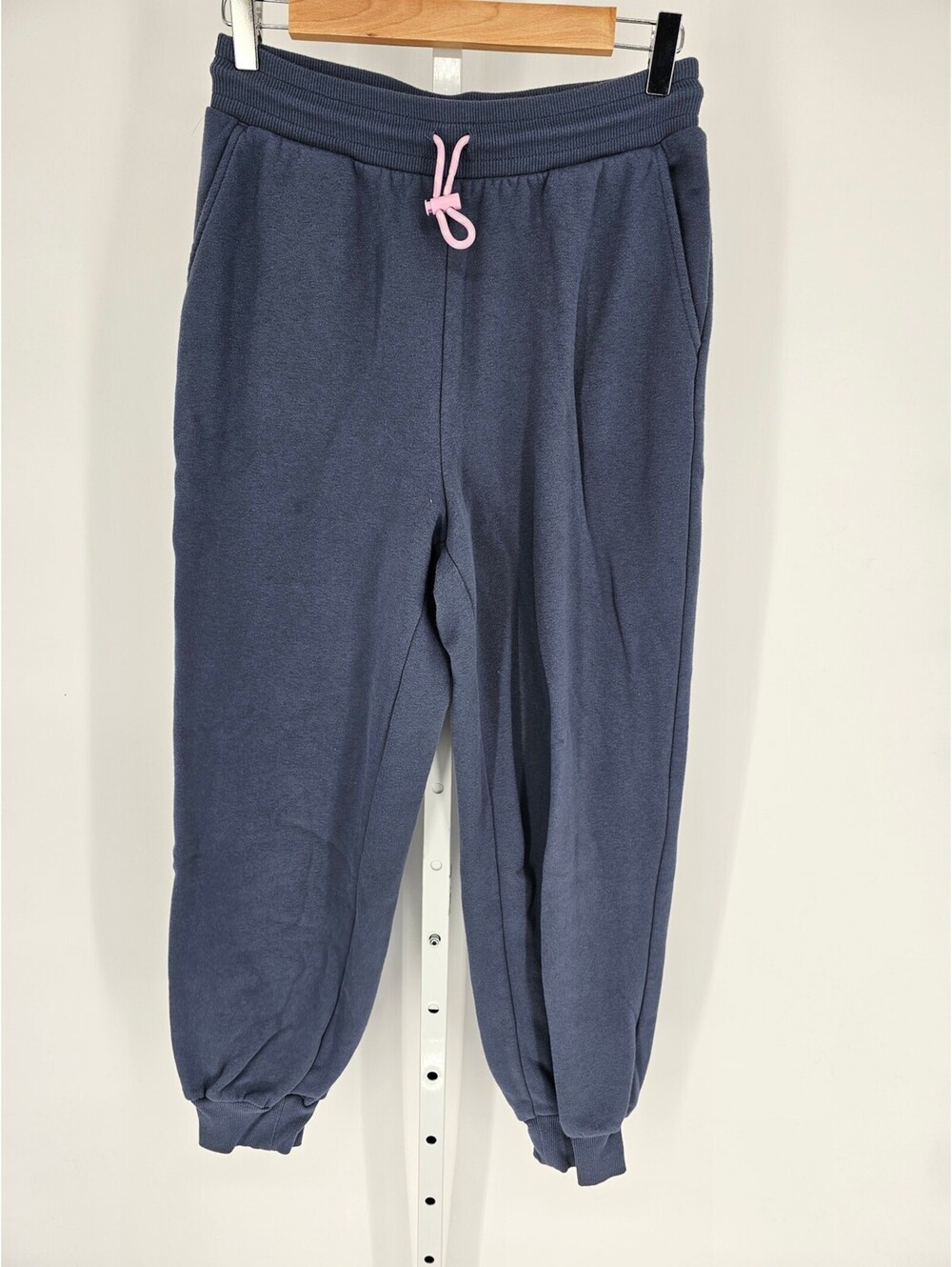 Wild Fable Blue Brushed Lined Elastic Waist High-Rise Joggers Size S